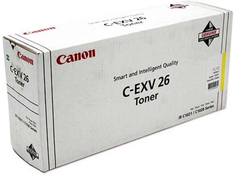 Canon kasetė EXV26Y, geltona