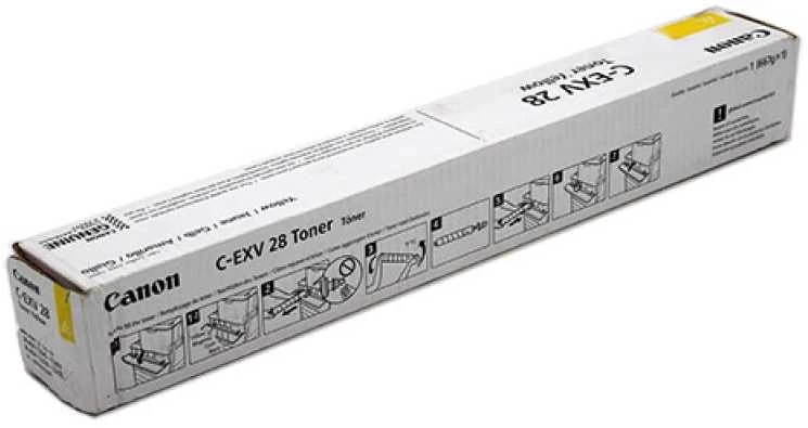 Canon kasetė EXV28Y, geltona