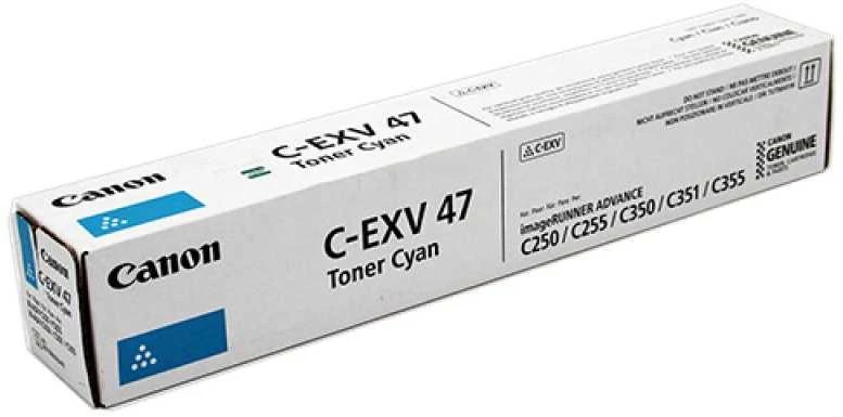 Canon C-EXV 47 (8517B002) Lazerinė kasetė, Žydra