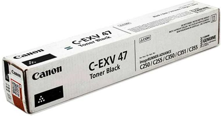 Canon C-EXV 47 (8516B002), juoda kasetė
