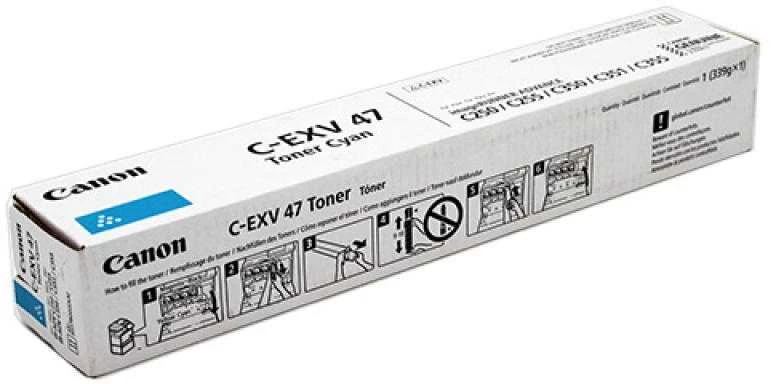 Canon C-EXV 47 (8517B002) Lazerinė kasetė, Žydra
