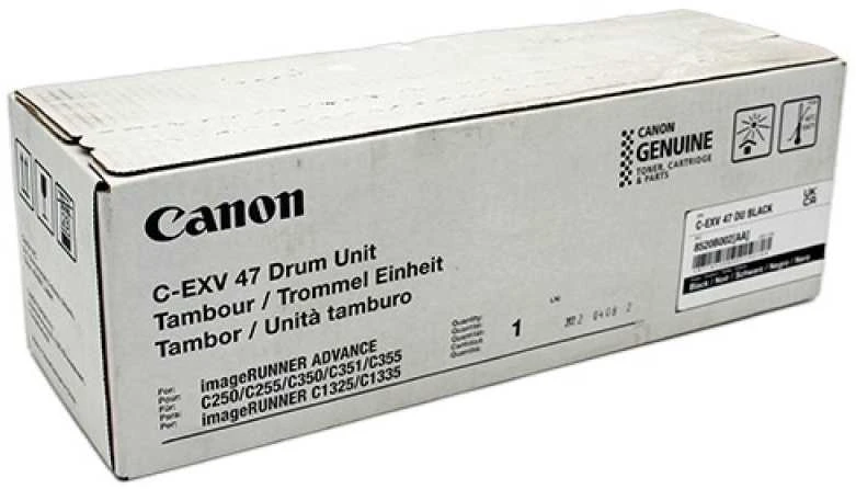 Canon C-EXV 47 (8520B002) Būgnas (Drum Unit), Juoda