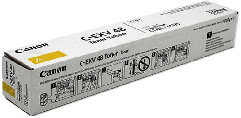 Canon C-EXV 48 (9109B002AA), geltona kasetė