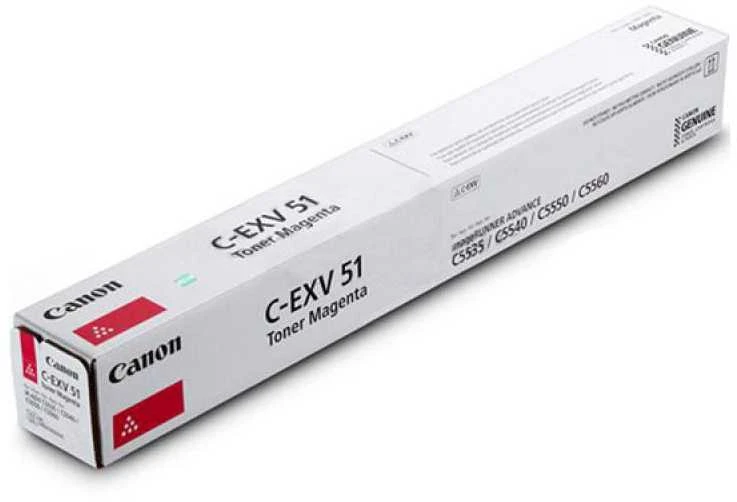 Canon C-EXV51 Originalus Rausvai raudona