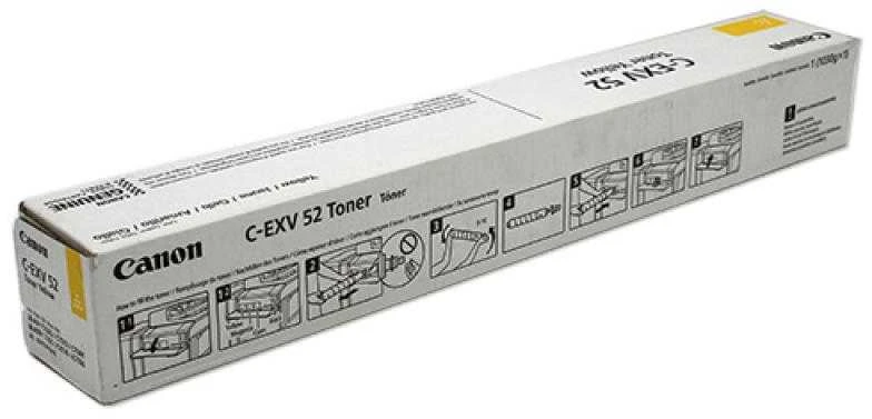 Hewlett Packard (HP) Canon Toneris 1001C002 standartinės talpos C-EXV52 geltona
