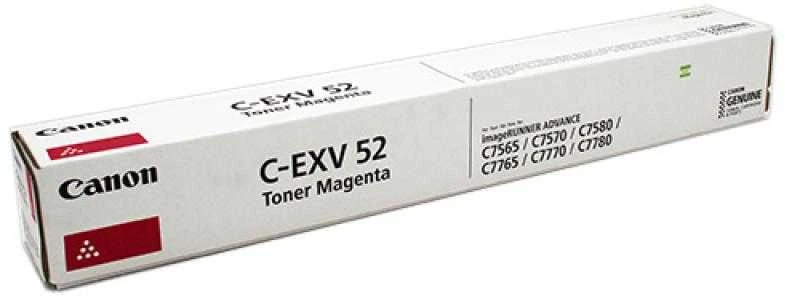 Hewlett Packard (HP) Canon Toneris 1000C002 standartinės talpos C-EXV52 rausvai raudona