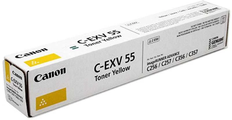 Canon C-EXV 55 (2185C002), geltona kasetė