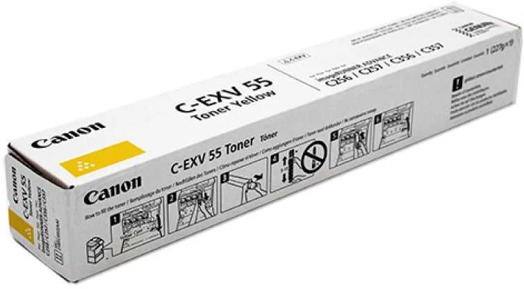 Canon C-EXV 55 (2185C002), geltona kasetė