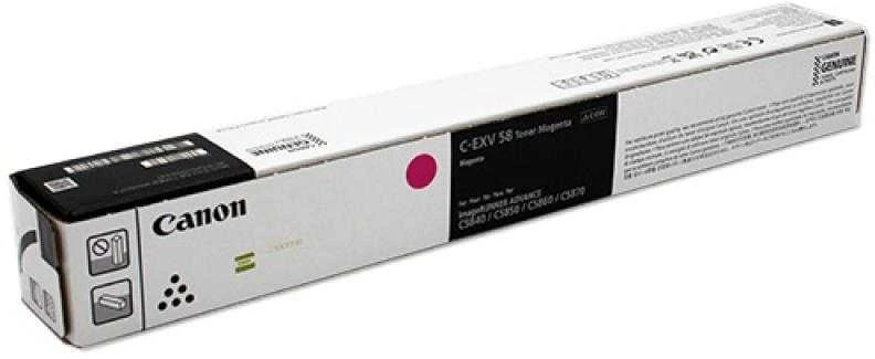 Tonerio Kasetė - Canon C-EXV 58 24,000 puslapių našumas Magenta