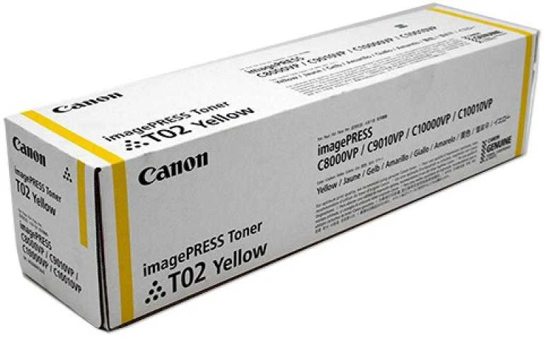 Canon kasetė T02, geltona
