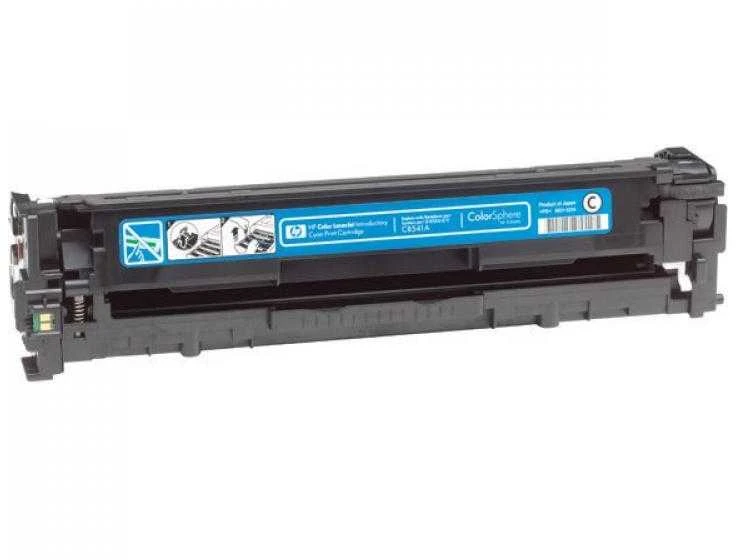 Hewlett Packard (HP) HP 125A žydros spalvos dažų kasetė, 1400 puslapių, skirta Color LaserJet CP1210, CP1510, CM1312