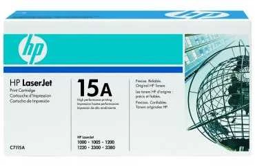 Hewlett Packard (HP) Dažomieji milteliai HP C7115A, JUODA