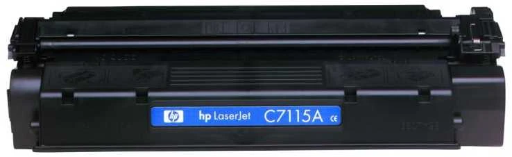 Hewlett Packard (HP) Dažomieji milteliai HP C7115A, JUODA