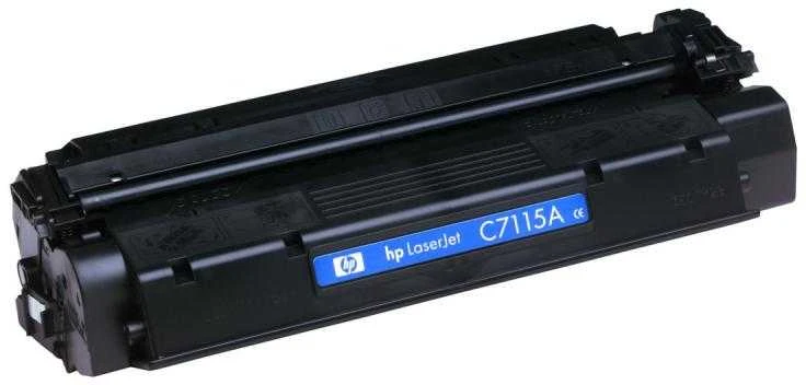Hewlett Packard (HP) Dažomieji milteliai HP C7115A, JUODA