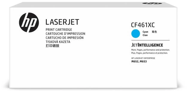 Hewlett Packard (HP) HP contract No.656X (CF461XC), žydra kasetė