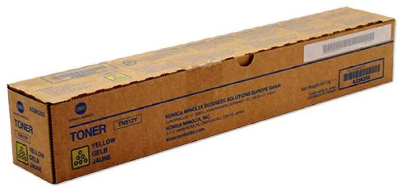 Konica-Minolta TN-512 (A33K252), geltona kasetė