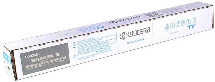 Kasetė Kyocera TK8365C, žalsvai mėlyna