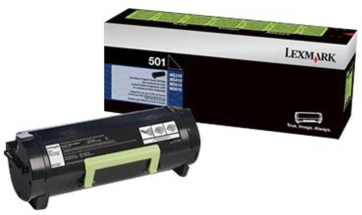 Lexmark 502X (50F2X00) Return, juoda kasetė