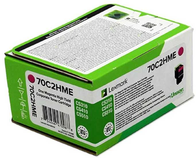 Lexmark 70C2HME kasetė, purpurinė, 3000 puslapių