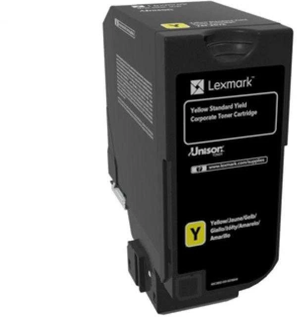 Lexmark Corporate | 74C2SYE | lazerinis Toneris Cartridge | Geltona