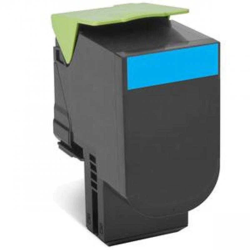 Lexmark 80C2HC0 kasetė, žalsvai mėlyna, 3000 puslapių