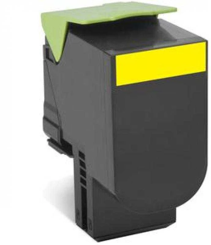 Lexmark 80C2XYE (802XY) Toneris cartridge, Geltona, 4000 pages