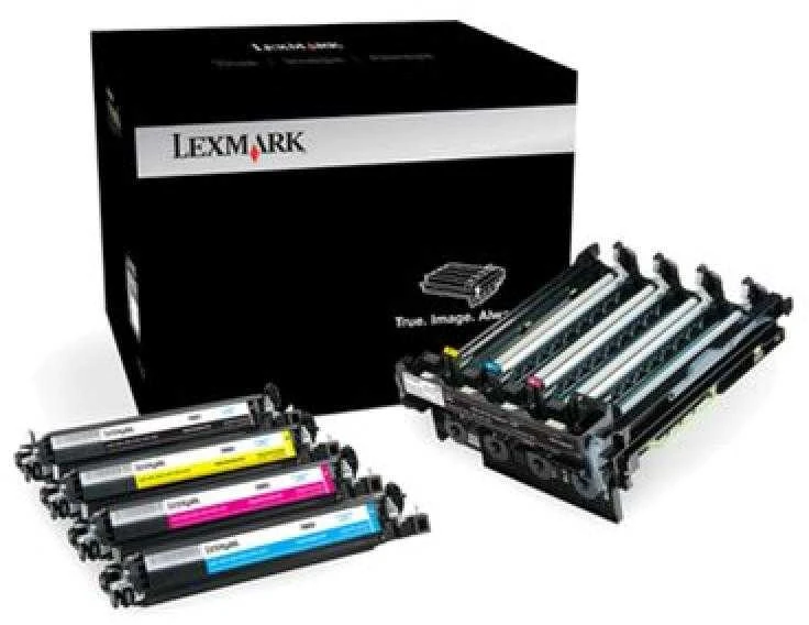 Lexmark 70C0Z50 | 700Z5 Juodas and Colour Imaging Kit | Imaging Kit | Juodas, Cyan, Magenta, Geltona