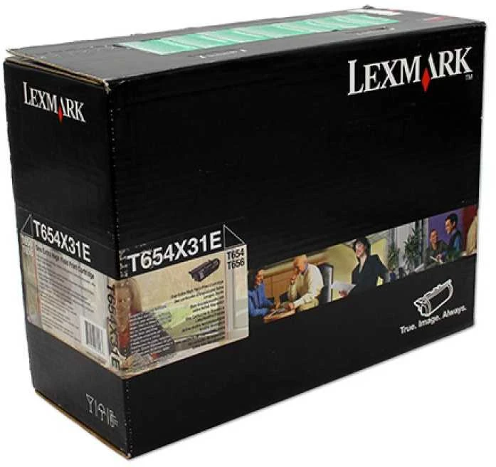 Lexmark (T654X31E) Corporate, juoda kasetė