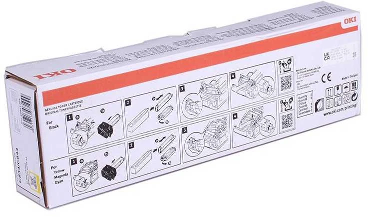 OKI 46861305 tonerio kasetė Originalus Geltona 1 vnt