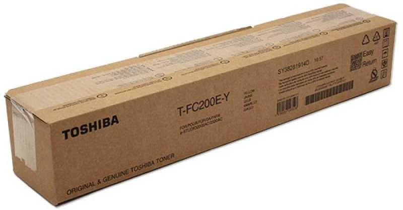 Toshiba Toneris T-FC200E TFC200E Geltona Geltona (6AJ00000131)(6AJ00000262)(6B000001090)