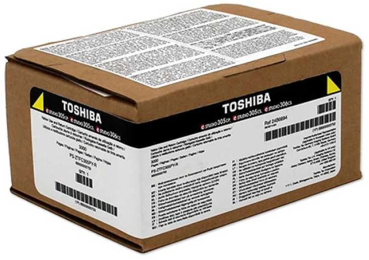 Toshiba T-305PY-R (6B000000753), geltona kasetė
