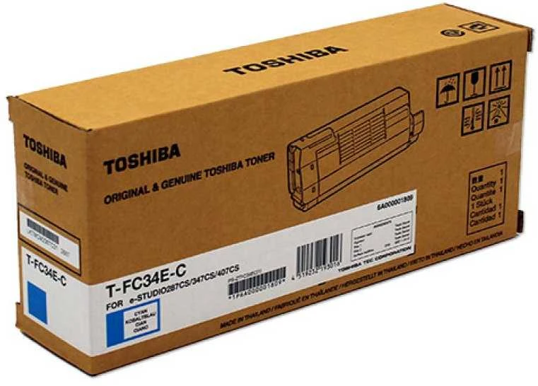 Toshiba T-FC34EC (6A000001524), žydra kasetė