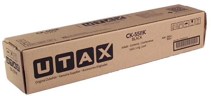 Carruzzo UTAX 1T02R50UT0 tonerio kasetė 1 vnt Originalus Juoda