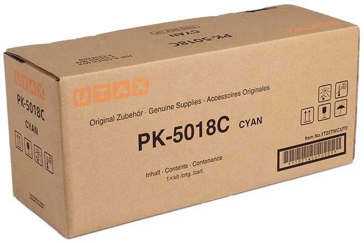 Utax toner PK-5018C (1T02TWCUT0) Lazerinė kasetė, Žydra
