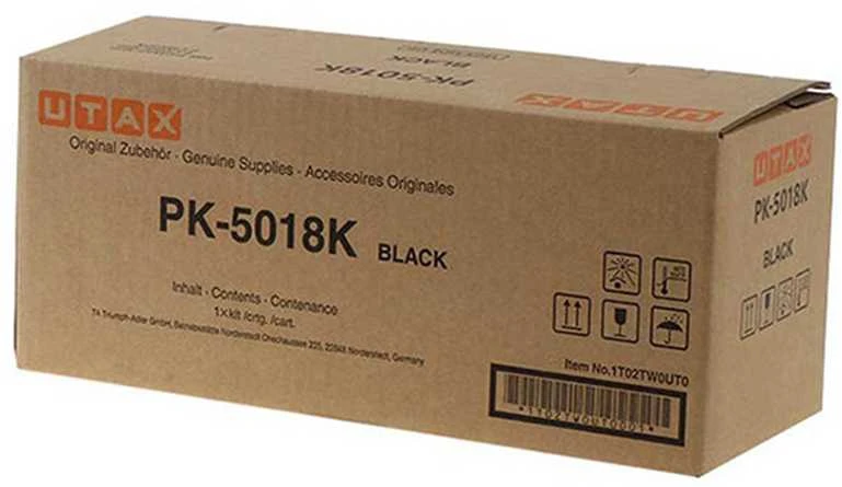 Utax PK-5018K (1T02TW0UT0) Lazerinė kasetė, Juoda