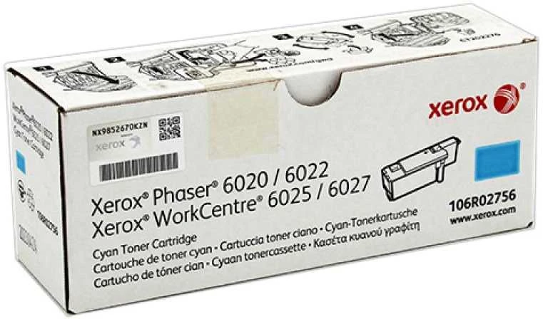 Xerox Phaser 6020/ WC6027/ 6022 Not DMO (106R02756), žydra kasetė