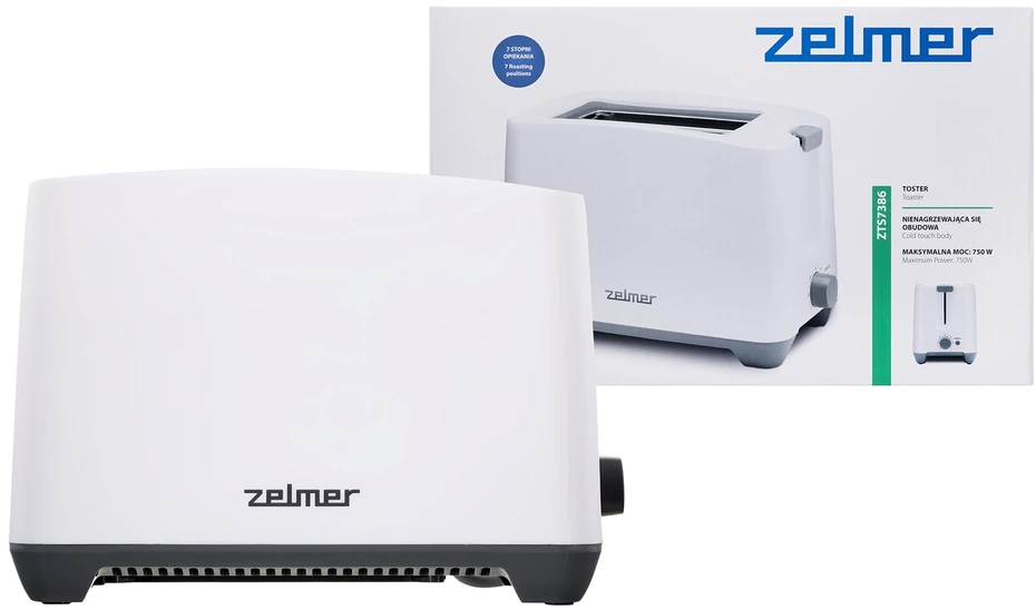 Zelmer ZTS7386 skrudintuvas 2 riekelės(-ių) 750 W Baltas