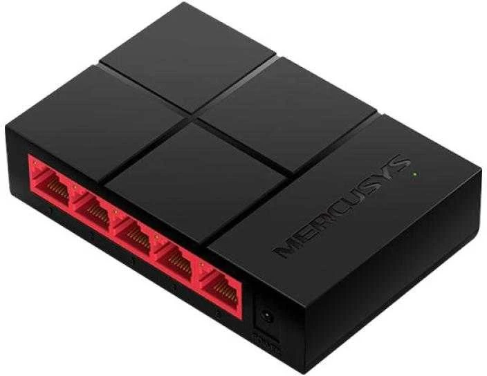 Šakotuvas TP-Link „Mercusys“ | Komutatorius | MS105G | Nevaldomas | Stalinis | Maitinimo šaltinio tipas: Išorinis