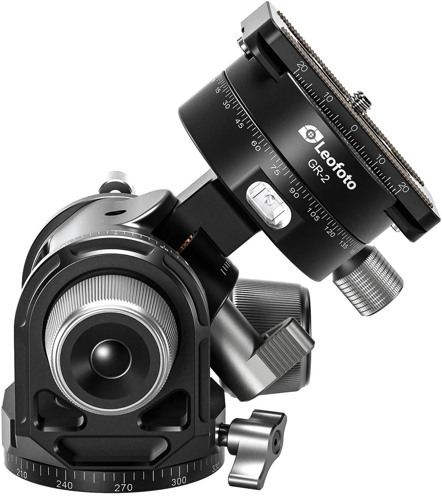 Trikojinės galvutės - Leofoto G4 Pro 3-Axis Geared 20kg Aluminum