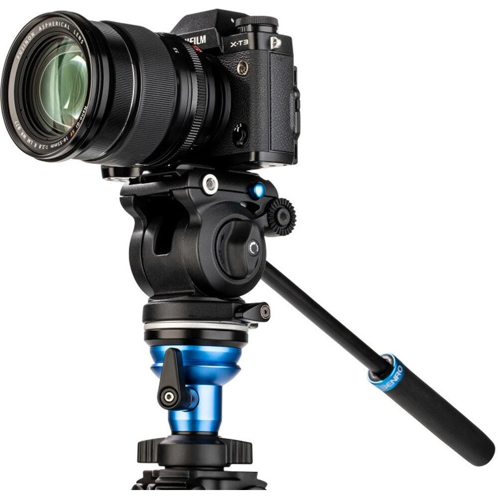 Trikojis Benro A1573F + filmavimo galva S-2 PRO