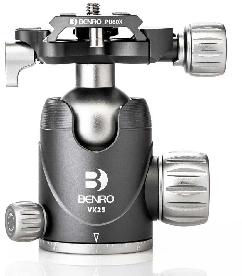 Trikojis - Benro VX25+PU60X Profesionali Fotografija ir Vaizdo Įrašymas Juoda