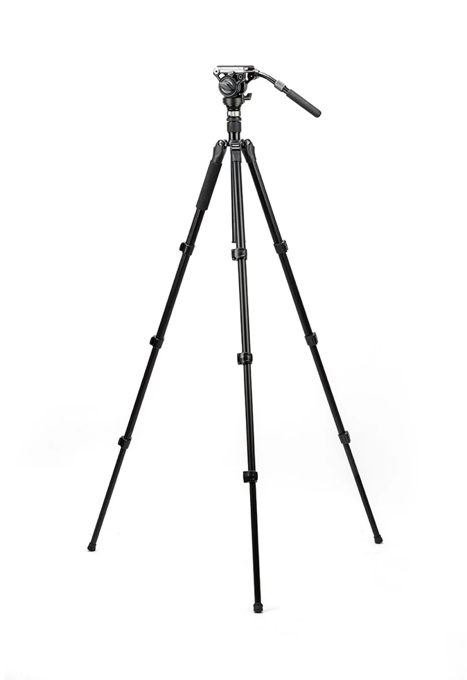 Vaizdo Įrangos Trikojis - Fotopro S5i Pro Skysčio Galvutė, Aliuminis, 5kg, 162,5 cm, 62 cm