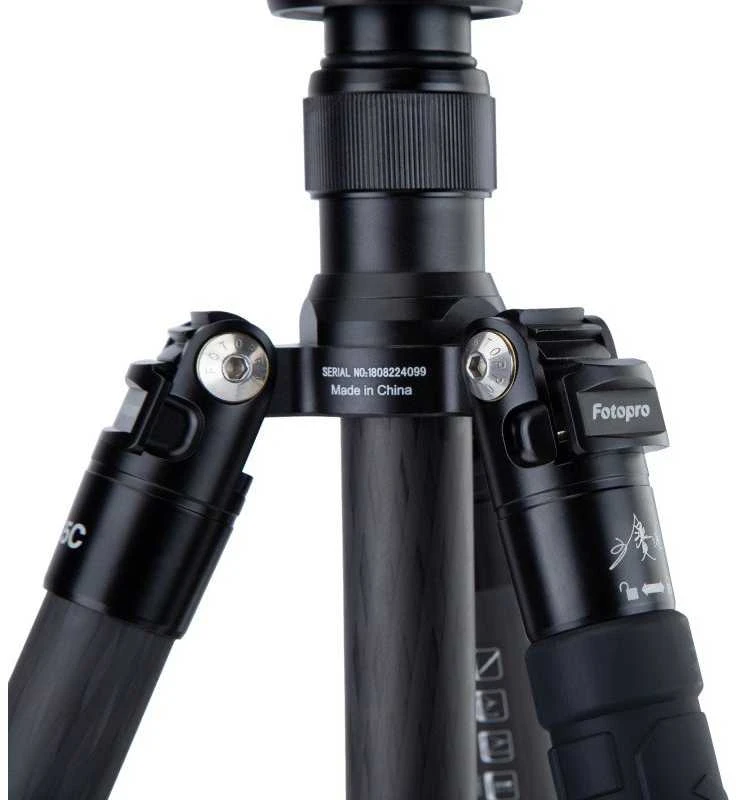 Trikojis Fotopro X-65C su rutuline galva FPH-62R (Juodas)