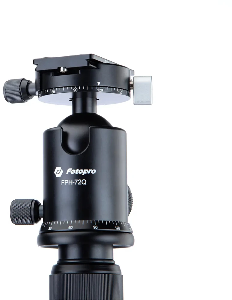 Fotoaparato Trikojis - Fotopro X 75C + 72Q Anglies Pluošto Rinkinys 229–2 439 mm 12 kg 1,27 kg