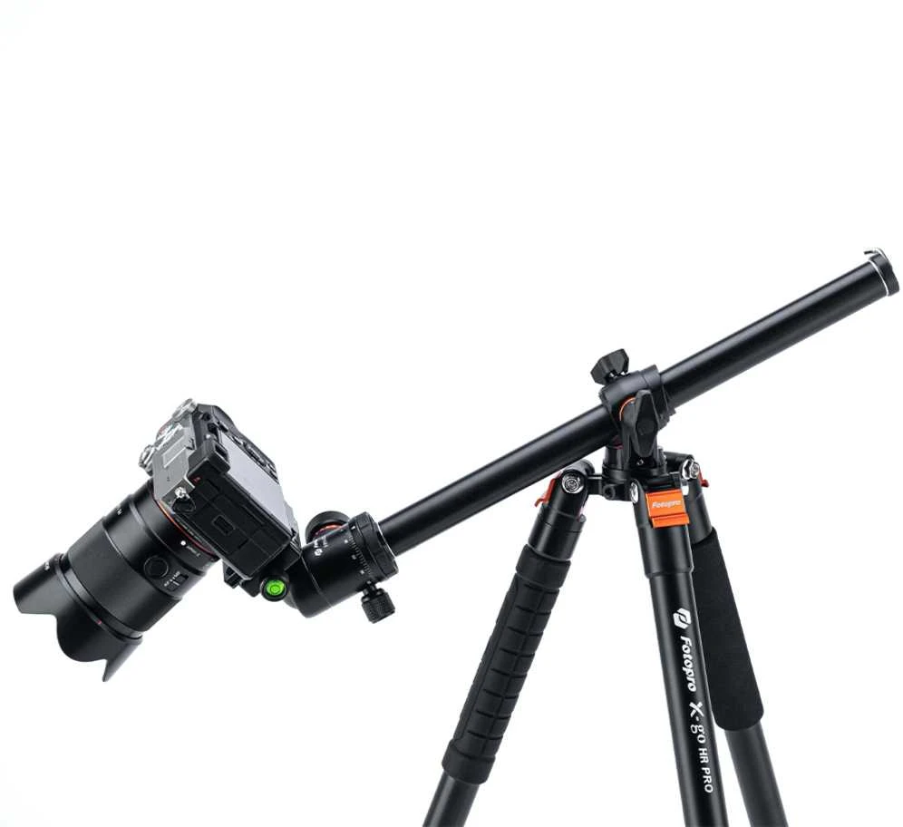 Trikojis Fotopro X-go HR Pro su FPH-52Q rutuline galva (Juodas)