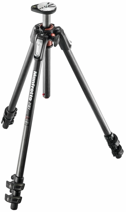 Trikojis - Manfrotto 190 XPRO Anglies, Greitas Galios Užraktas, Horizontalus Stulpas, Juodas