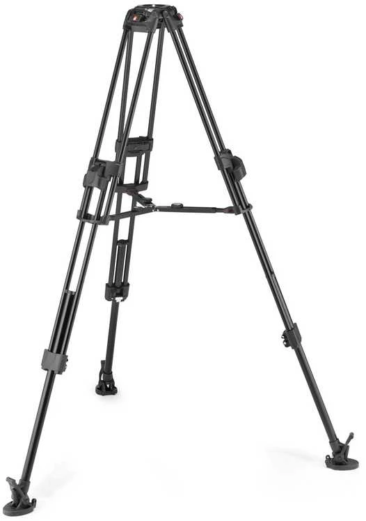 Trikojis - Manfrotto 645 Alu Fast Twin Leg Lightweight Aluminum Juodas