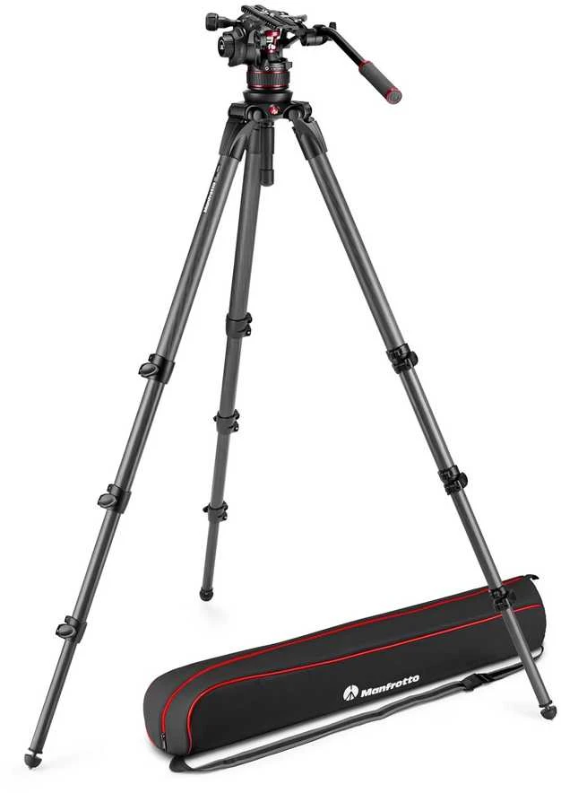 Trikojis rinkinys - Manfrotto 536 trikojis su 612 skysčiu galva ir krepšiu