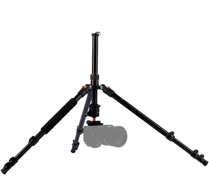 Trikojis Stovas - K&F Concept K234A1 160cm 4kg Apkrovos Ball Head