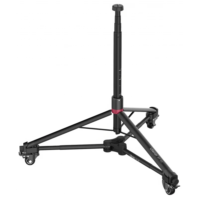 Trikojo Priedas - Ulanzi AT-02 Nešiojama Ritinėlio Pagrindo Plokštė su 360° Ratukais, 20 kg Talpa
